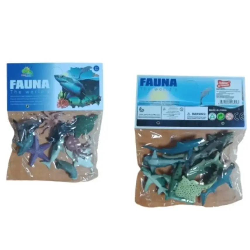 Küçük Deniz Hayvanları 10'lu PVC - 1