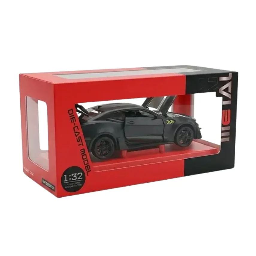 Kut.Sesli Işıklı Metal Çekbırak Araba CNM-SR-3205 - 5