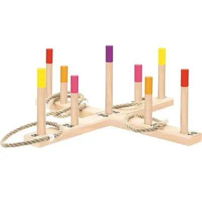 Kutuda Ahşap Halka Atma Oyunu (1)