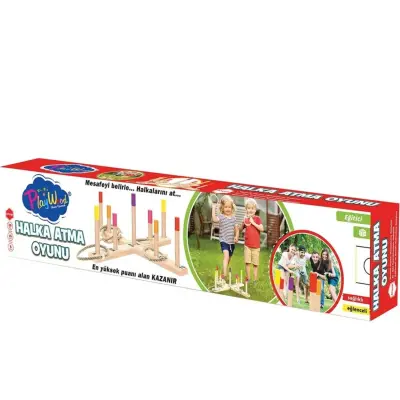 Kutuda Ahşap Halka Atma Oyunu - 3