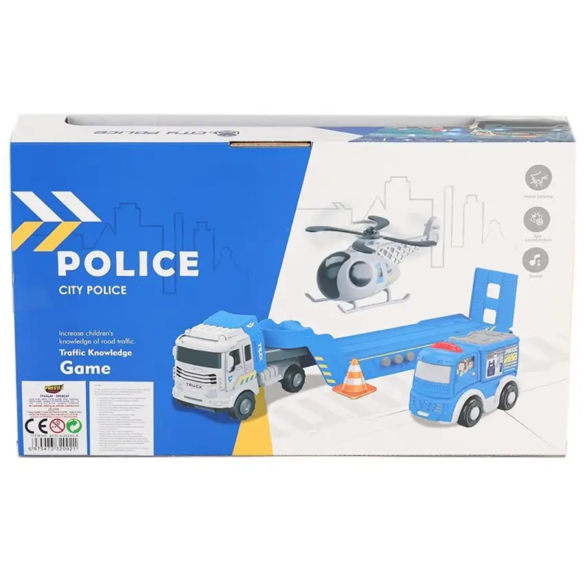 Kutulu 4-Araçlı Taşıyıcı Tır Seti - 2