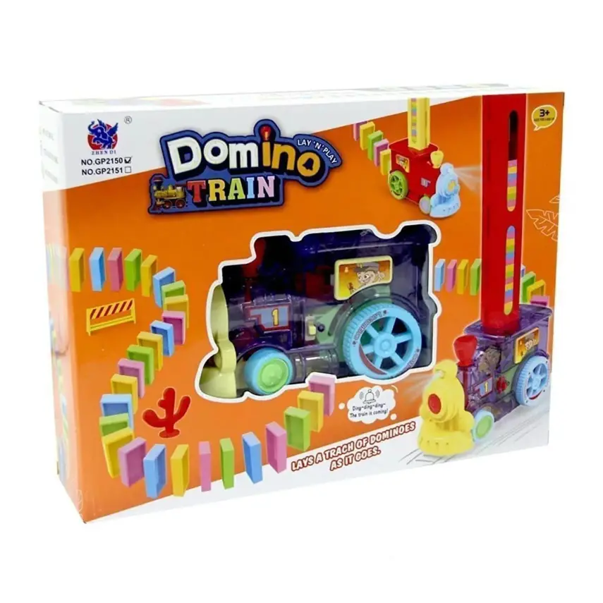 Kutulu Dominolu Pilli Tren CAN-GP2150 - 2