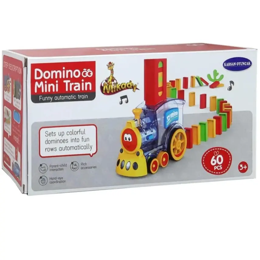 Kutulu Dominolu Pilli Tren - 1