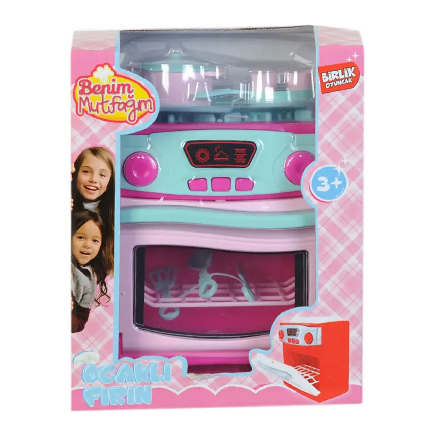 Kutulu Mini Fırın Pembe - 1