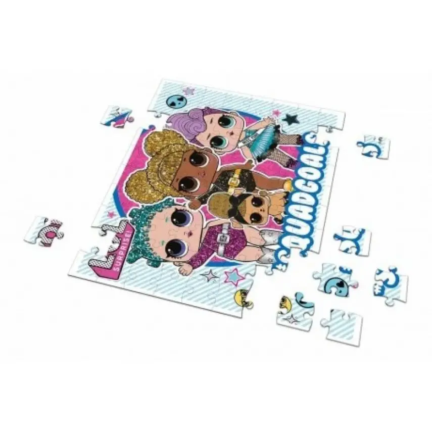 Laço Kids Lol 100 Parça Kutu Puzzle  - 1