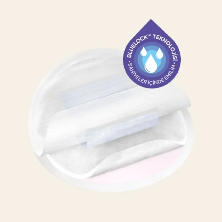 Lansinoh Blue Lock Göğüs Pedi 100lü - 16