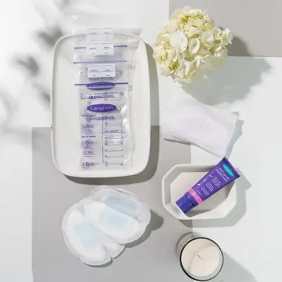 Lansinoh Blue Lock Göğüs Pedi 100lü (1)