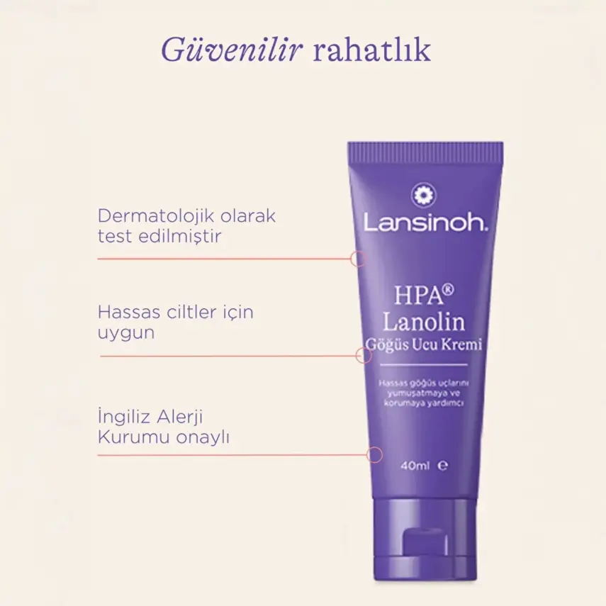 LANSINOH Göğüs Ucu Çatlak Kremi 40ml - 9