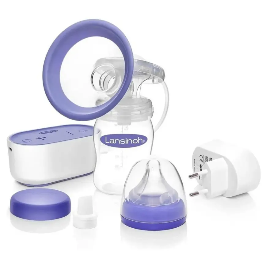 Lansinoh Kompakt Tekli Elektrikli Göğüs Pompası+ Süt Saklama Poşeti 50li - 3