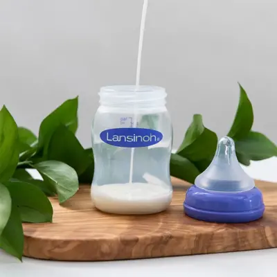 Lansinoh Natural Wave Silikon Biberon Emziği 2li Hızlı Akış - 7