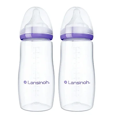 Lansinoh PP Biberon Seti 2li 330 ml 6+ Ay (1)