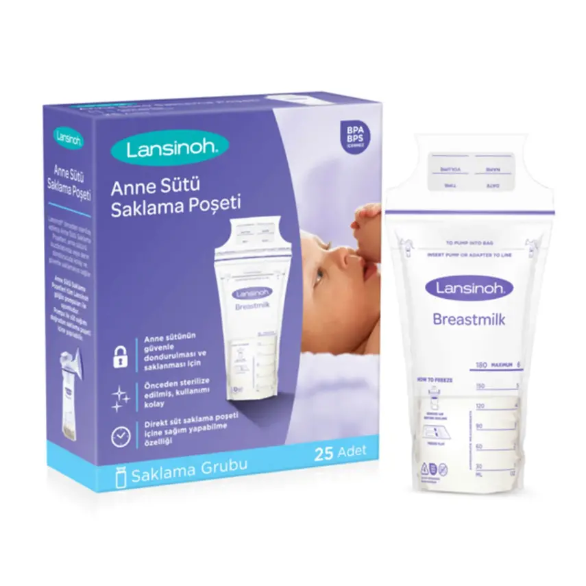 Lansinoh Süt Saklama Poşeti 25li - 1