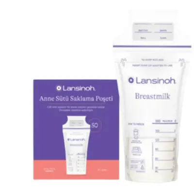 Lansinoh Süt Saklama Poşeti 50li
