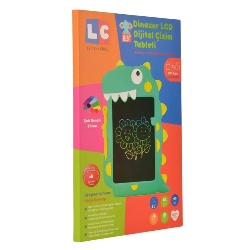 LC Dinazor Çizim Tableti 8,5'' - 3