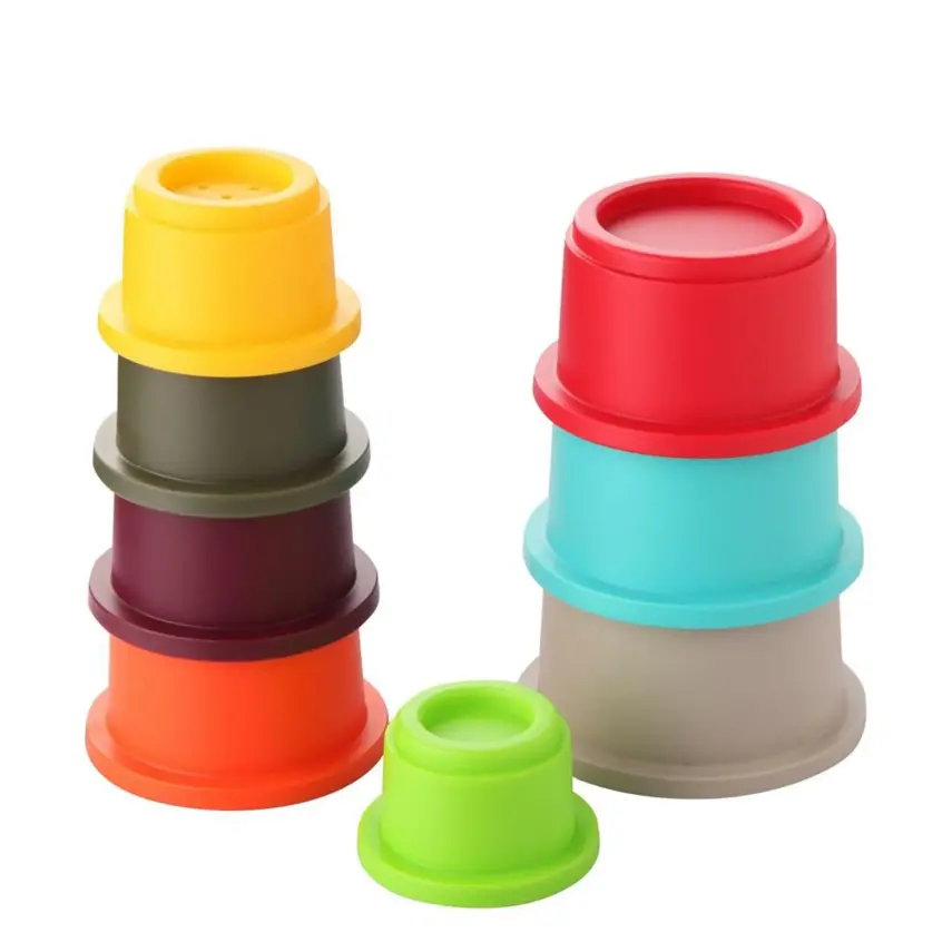 LC Eğitici Renkli Yuvarlak Kaplar - 1