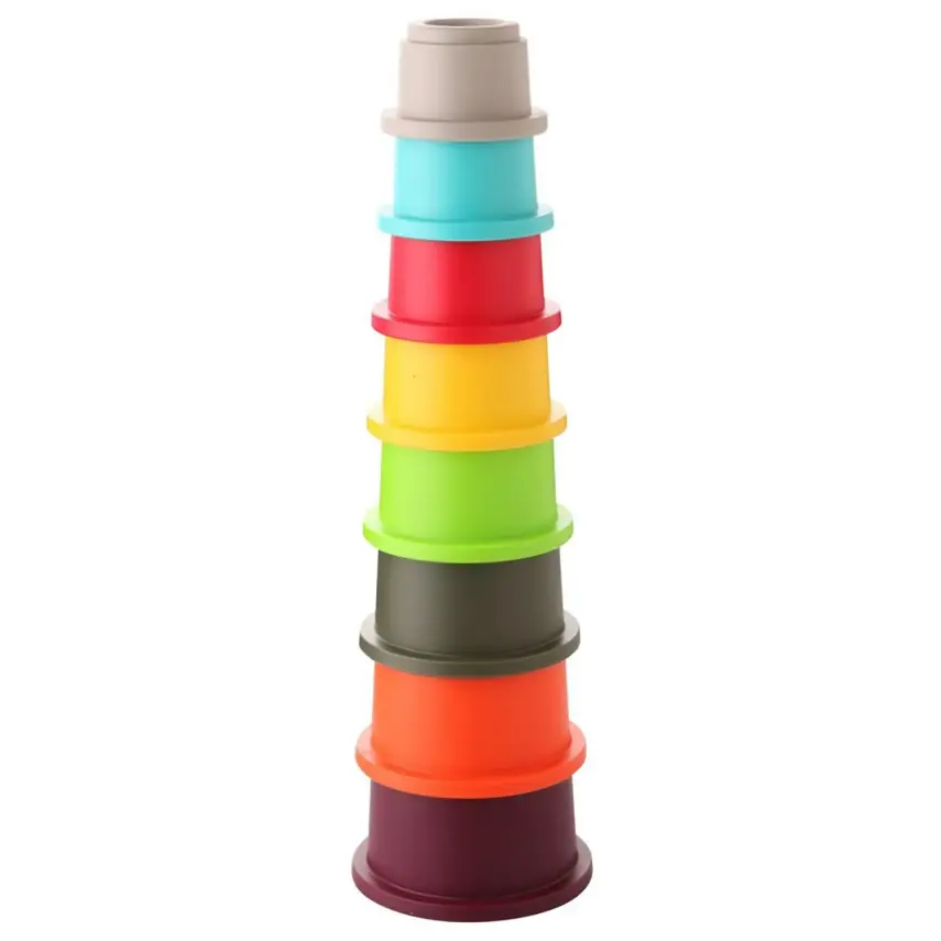 LC Eğitici Renkli Yuvarlak Kaplar - 6