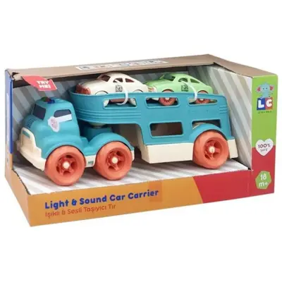 LC Işıklı ve Sesli Taşıyıcı Tır 3 Parça - 1