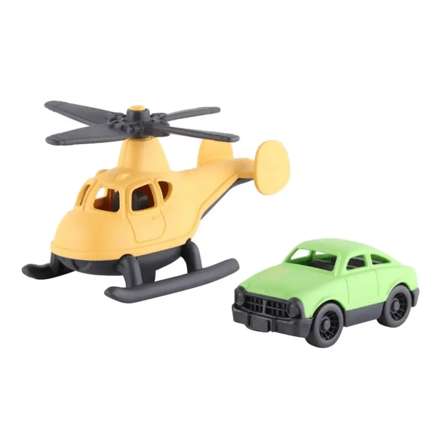 Lc Minik Taşıtlar 2 li Oyuncak Araba - Helikopter - 10