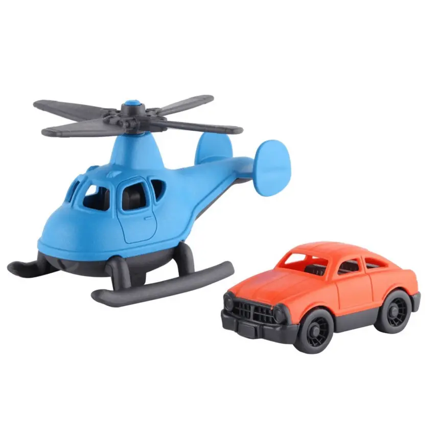 Lc Minik Taşıtlar 2 li Oyuncak Araba - Helikopter - 5
