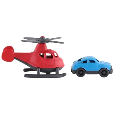 Lc Minik Taşıtlar 2 li Oyuncak Araba - Helikopter - 3