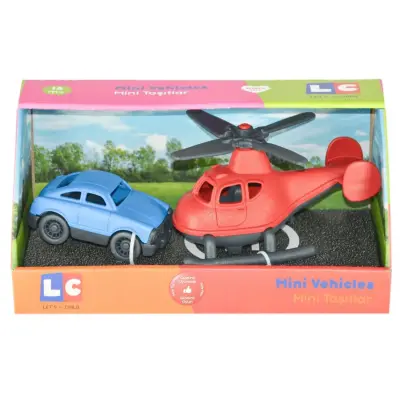 Lc Minik Taşıtlar 2 li Oyuncak Araba - Helikopter - 2
