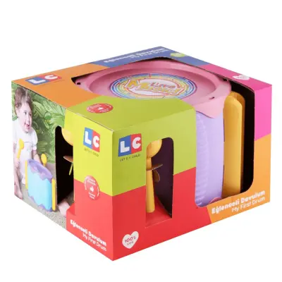 Lc Oyuncak Müzik Aleti Eğlenceli Davul  - 4