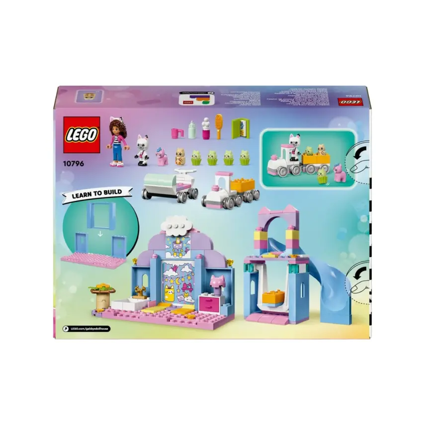Lego 4+ Gabby’s Dollhouse Gabby’nin Kedicik Bakım Odası 10796 - 4