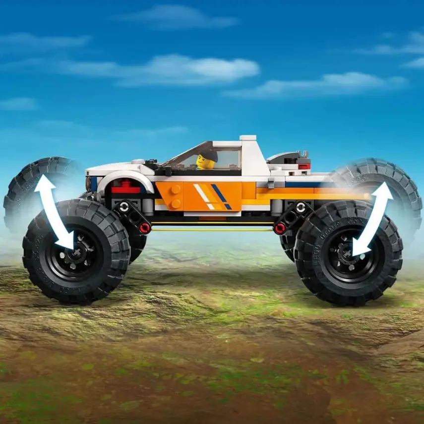 LEGO City 4x4 Arazi Aracı Maceraları Oyuncak Yapım Seti 60387 - 7