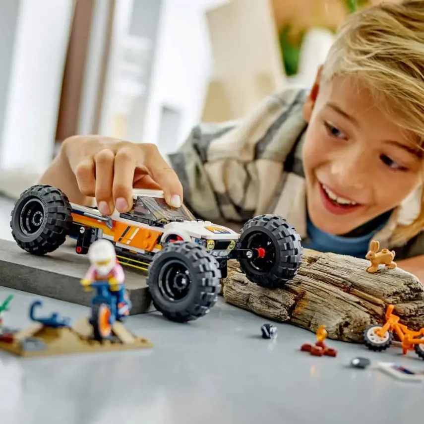 LEGO City 4x4 Arazi Aracı Maceraları Oyuncak Yapım Seti 60387 - 10