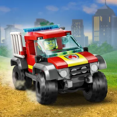 LEGO City 4x4 İtfaiye Kamyonu Kurtarma Operasyonu 60393 - 4