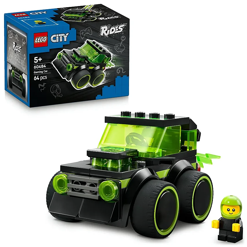 LEGO City Araçlar - Video Oyunu Yarış Arabası 60484 - 1