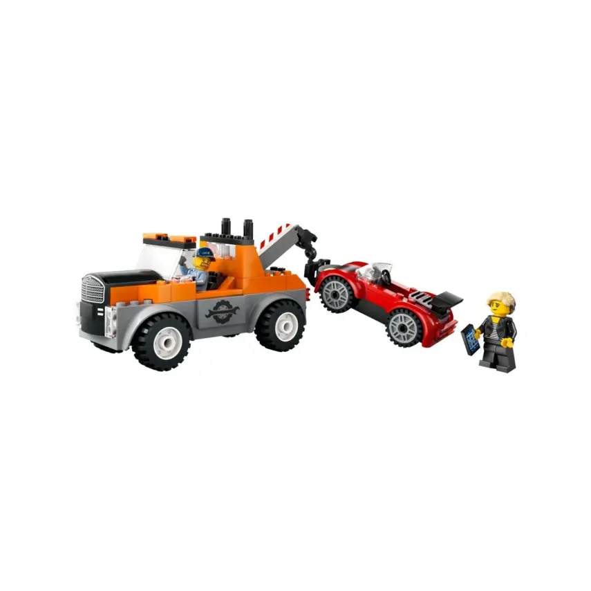 LEGO City Çekici Kamyon ve Spor Araba Tamiri 60435 - 2