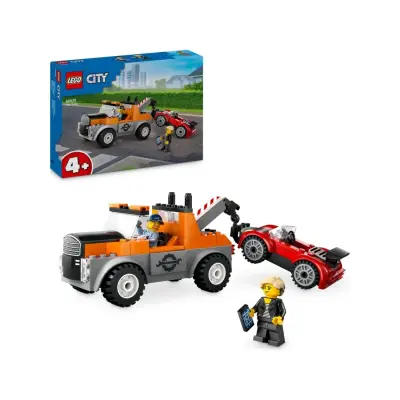 LEGO City Çekici Kamyon ve Spor Araba Tamiri 60435 - 3