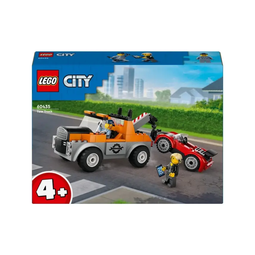 LEGO City Çekici Kamyon ve Spor Araba Tamiri 60435 - 1