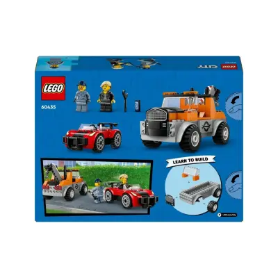 LEGO City Çekici Kamyon ve Spor Araba Tamiri 60435 - 4