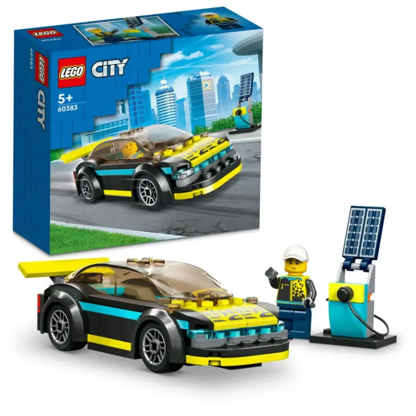 LEGO City Elektrikli Spor Araba 60383 - 1