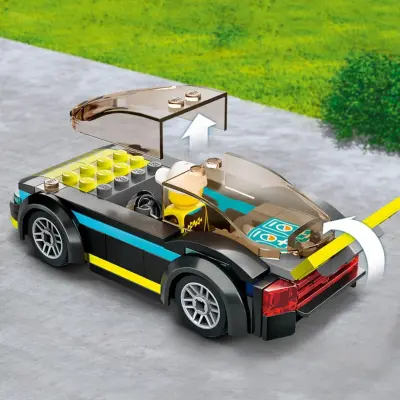 LEGO City Elektrikli Spor Araba 60383 - 3