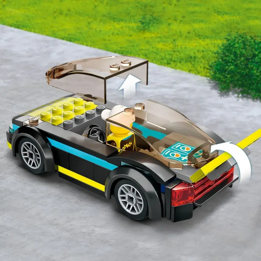 LEGO City Elektrikli Spor Araba 60383 - 3
