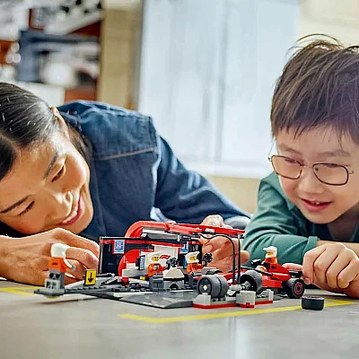 LEGO City Ferrari Arabalı F1 Pit Stop ve Pit Ekibi 60443 - 5