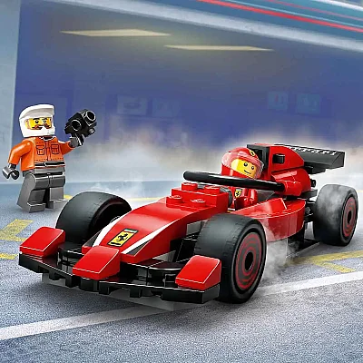 LEGO City Ferrari Arabalı F1 Pit Stop ve Pit Ekibi 60443 (1)