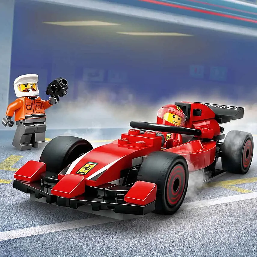 LEGO City Ferrari Arabalı F1 Pit Stop ve Pit Ekibi 60443 - 2
