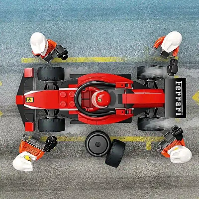 LEGO City Ferrari Arabalı F1 Pit Stop ve Pit Ekibi 60443 - 3