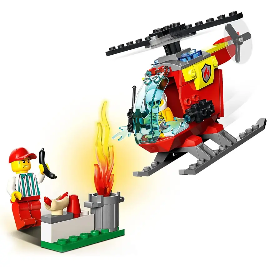 LEGO City İtfaiye Helikopteri 60318 - 4