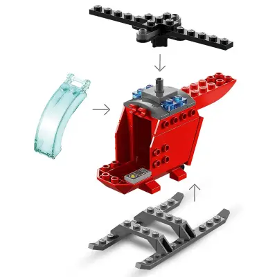 LEGO City İtfaiye Helikopteri 60318 - 9