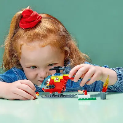 LEGO City İtfaiye Helikopteri 60318 (1)
