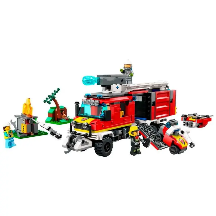 LEGO City İtfaiye Komuta Kamyonu Oyuncak Yapım Seti 60374 - 9