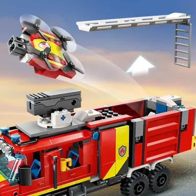 LEGO City İtfaiye Komuta Kamyonu Oyuncak Yapım Seti 60374 - 6