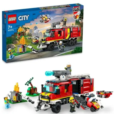 LEGO City İtfaiye Komuta Kamyonu Oyuncak Yapım Seti 60374 - 10