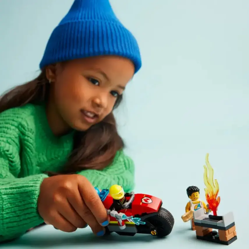 LEGO City İtfaiye Kurtarma Motosikleti 60410 - 6