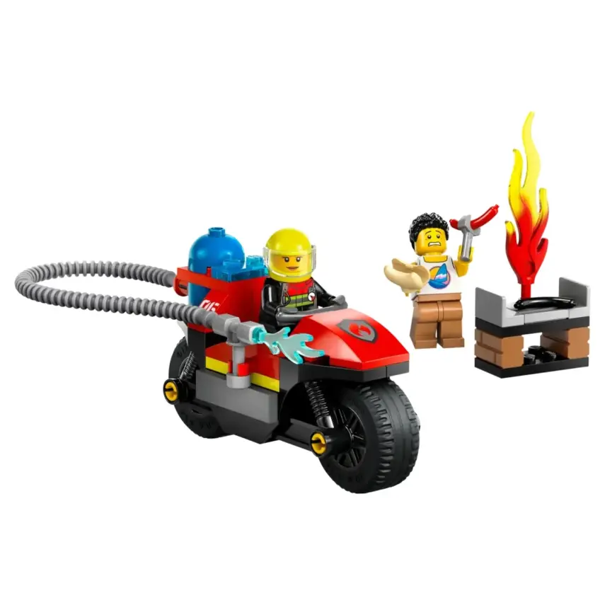 LEGO City İtfaiye Kurtarma Motosikleti 60410 - 2